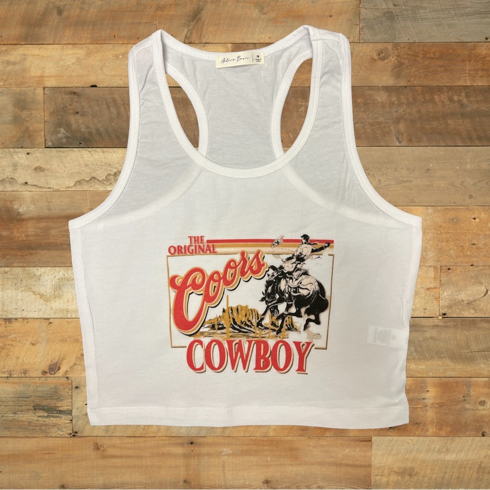 Coors rodeo tank  S-L available brand new.